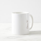 Minimalism Simple Flower Mug Kaffeetasse (VorderseiteRechts)