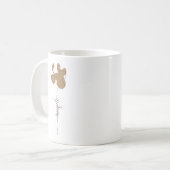 Minimalism Simple Flower Mug Kaffeetasse (Vorderseite Links)