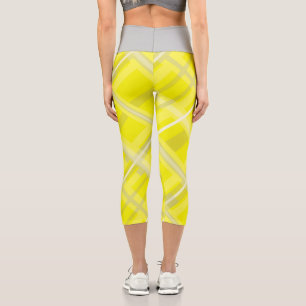 Minimalismus Abstrakt Art Yellow Gran Via Nassa Capri Leggings