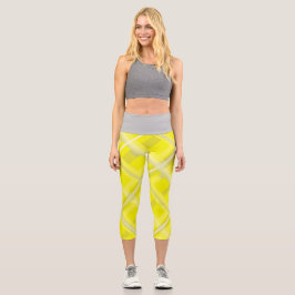 Minimalismus Abstrakt Art Yellow Gran Via Nassa Capri Leggings