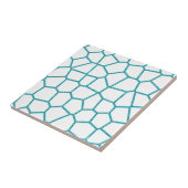 Minimalismus Abstrakte Kunst Blasstürkisfarbene We Fliese (Seite)