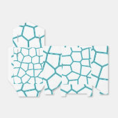 Minimalismus Abstrakte Kunst Blasstürkisfarbene We Geschenkschachtel (Ungefaltet)