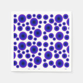 Minimalismus Bright Lila Abstrakt Serviette (Vorderseite)