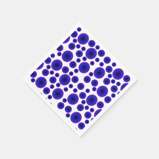 Minimalismus Bright Lila Abstrakt Serviette (Ecke)