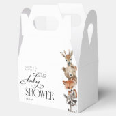 Minimalismus der Wasserfarben-Waldtiere Geschenkschachtel (Geöffnet)