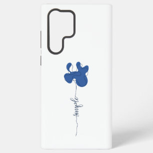 Minimalismus Einfache Blume Samsung Galaxy Hülle