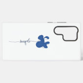 Minimalismus Einfache Blume Samsung Galaxy Hülle (Rückseite (Horizontal))