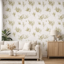 Minimalismus Elegante Foliage in goldenen Tönen