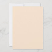 Minimalismus für den Hintergrund Save The Date (Rückseite)