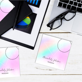 Minimalismus für die Geometrie des benutzerdefinie Quadratische Visitenkarte