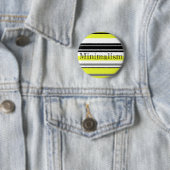 Minimalismus Gelbe Streifen Button (Beispiel)