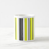 Minimalismus Gelbe Streifen Kaffeetasse (Mittel)