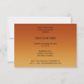 Minimalismus Gentlemen Vip Cigars Man Aquarelle Einladung (Rückseite)