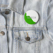Minimalismus Green White Button (Beispiel)