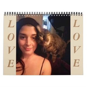 Minimalismus Kalender JEDES JAHR/GRÖSSE/FARBE/DES