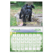 Minimalismus Kalender JEDES JAHR/GRÖSSE/FARBE/DESI (Mär 2026)