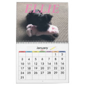 Minimalismus Kalender JEDES JAHR/GRÖSSE/FARBE/DESI (Jan 2027)
