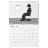 Minimalismus-Kunst-Aesthetic - Fine Art neu interp Kalender (Mär 2027)