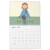 Minimalismus-Kunst-Aesthetic - Fine Art neu interp Kalender (Feb 2027)
