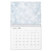 Minimalismus Pastell Pink Rose Funkelnd Lights Kalender (Jan 2027)