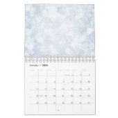 Minimalismus Pastell Pink Rose Funkelnd Lights Kalender (Jan 2026)