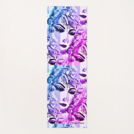 Minimalismus Post Moderne sinnliche Feminine Abbil Yogamatte