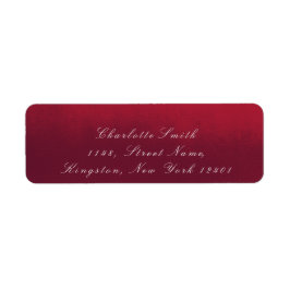 Minimalismus Red Burgundy White UAWG Elegante