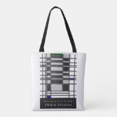 Minimalismus Reflektion II auf der De Stijl-Tasche Tasche (Rückseite)