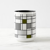 Minimalismus Reflektion III auf De Stijl-Tasse Tasse (Zentrum)