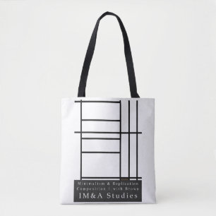 Minimalismus Replikation 2 Comp 1 mit brauner Tasc Tasche