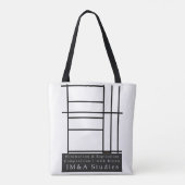 Minimalismus Replikation 2 Comp 1 mit brauner Tasc Tasche (Rückseite)