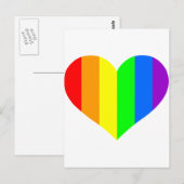 Minimalismus und Stolz Postkarte (Vorne/Hinten)