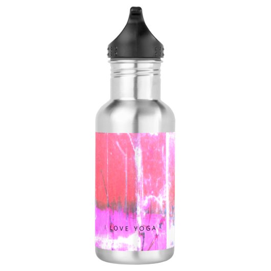 Minimalismus Whimsical Distressed Art Company Swag Edelstahlflasche (Rechts)