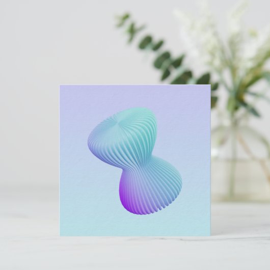 Minimalist_1 Einladung (Stehend Vorderseite)