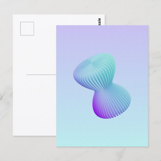 Minimalist_1 Postkarte (Vorne/Hinten)