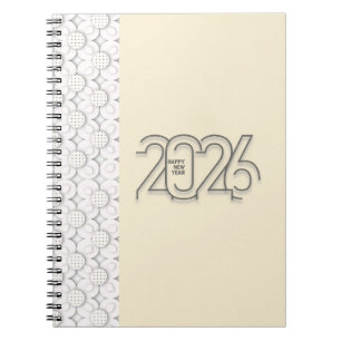 Minimalist '26 Start Notizblock