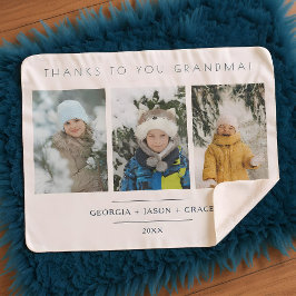 Minimalist 3 Photos Collage Keepsake for Family Sherpadecke