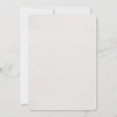 Minimalist 60th Year Birthday Invitation Einladung (Rückseite)