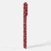 ​Minimalist Anatomy Pattern - Medical Student iPho iPhone Hülle (Rechte Seite)