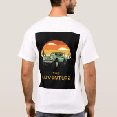 Minimalist Animal Trio T-Shirt - Wolf, Deer, and B (Rückseite)