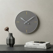 Minimalist Architectural Wall Clock - Modern Runde Wanduhr