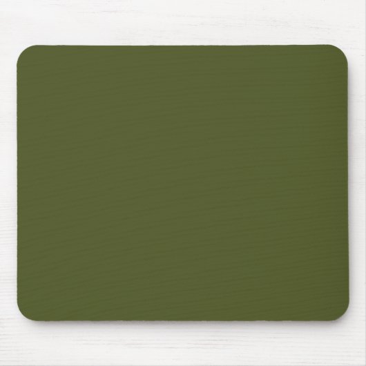 Minimalist Army Green Mouse Pad with Elegant Touch Mousepad (Vorne)