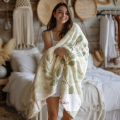 Minimalist Art Fleece Blanket | Home & Living