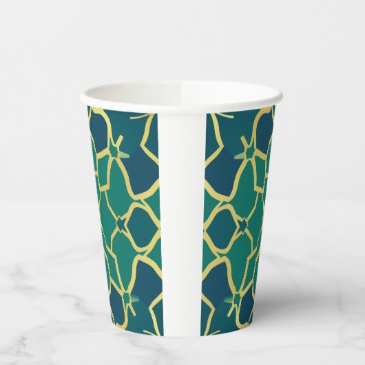 Minimalist Art  Pappbecher (Links)