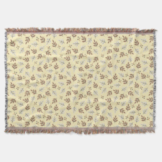 Minimalist Autumn Leaf Decke