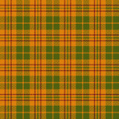Minimalist Autumn Tartan Blanket Elegant Monogram Fleecedecke