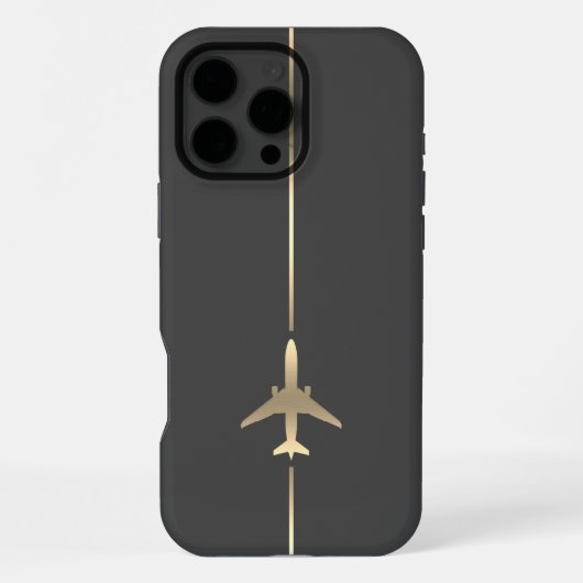 Minimalist Aviation iPhone Hülle (Rückseite)