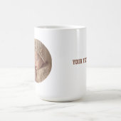 Minimalist Baby Photo with Text | Custom Gift Kaffeetasse (Mittel)