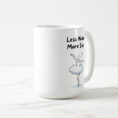 Minimalist Ballet Dancer Soul Quote Art Kaffeetasse (VorderseiteRechts)