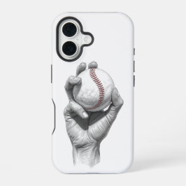 Minimalist Baseball iPhone 16 Hülle